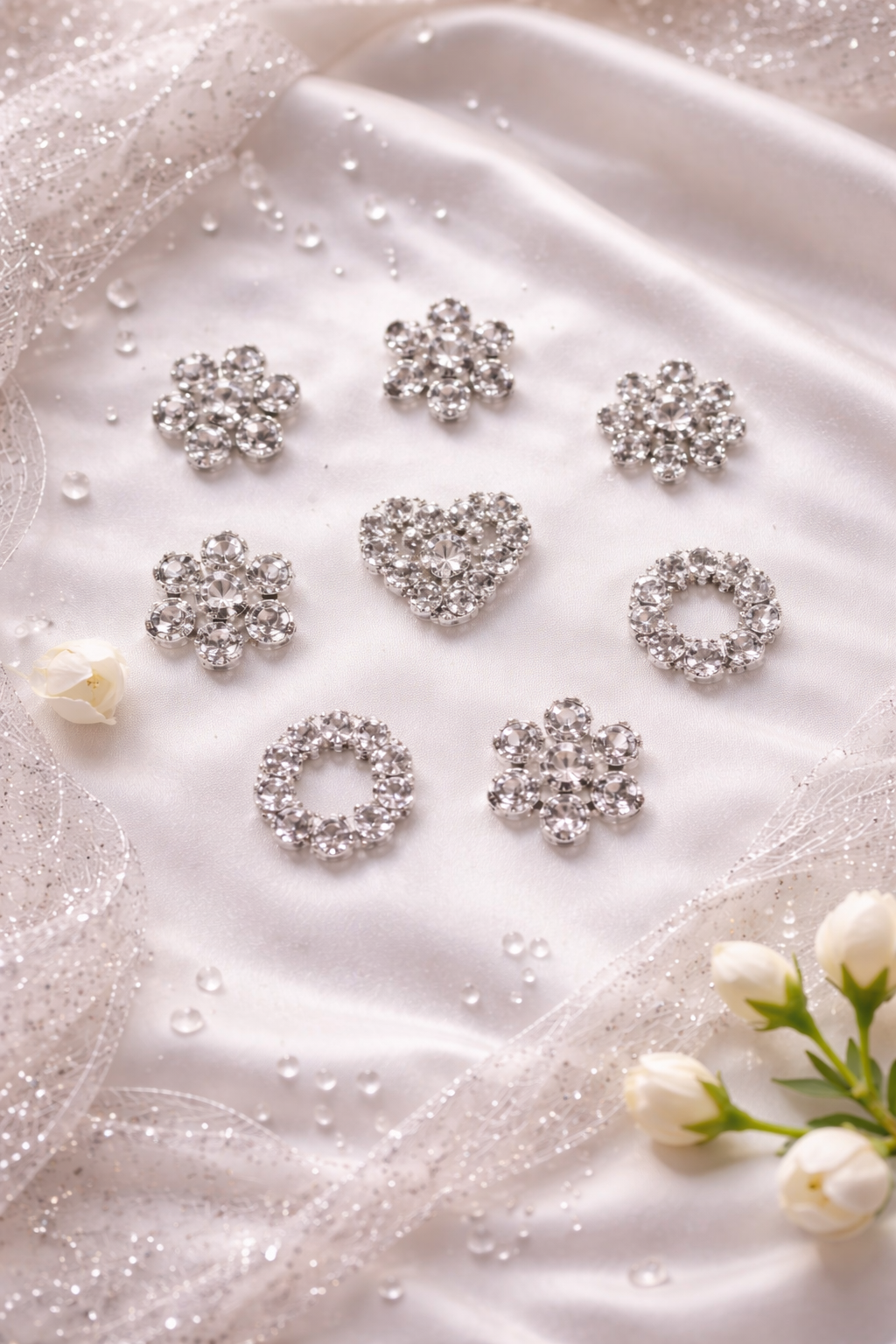 SS20 #3D Rhinestones - Silver